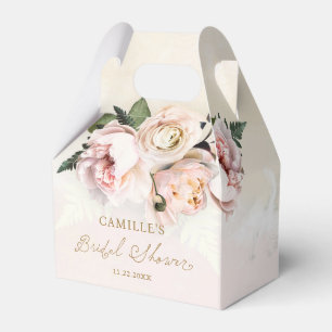 Roze bloemetuin bruiloftsfeest cadeau dozen bedankdoosjes