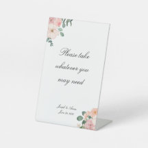 roze bloemige badkamer teken