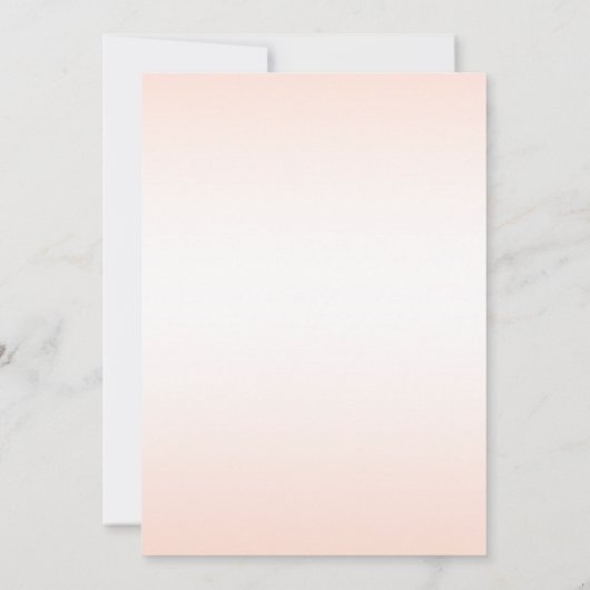 Roze bloemige kleine cowgirl western baby shower kaart (Achterkant)