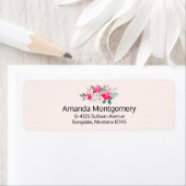 roze bloemkool etiket (Insitu)