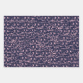 Roze bloemkool inpakpapier vel (Voorkant)