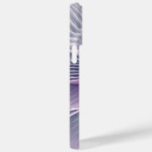  roze bloemmoderne Abstracte fractal kunst Case-Mate iPhone Case (Achterkant / Rechts)