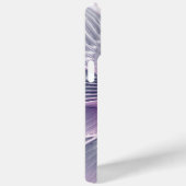  roze bloemmoderne Abstracte fractal kunst Case-Mate iPhone Case (Achterkant / Rechts)
