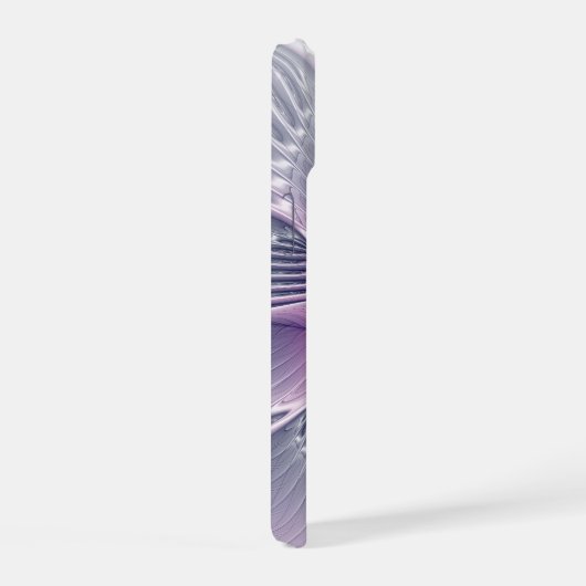 roze bloemmoderne Abstracte fractal kunst iPhone 15 Hoesje (Rechterkant)