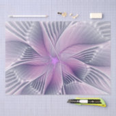  roze bloemmoderne Abstracte fractal kunst Tissuepapier (Craft)