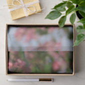 roze bloempapier tissuepapier (Geschenk)