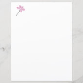 Roze Bloempatroon Design - Elegante Bloemkunst (Voorkant)