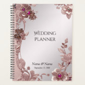 Roze  Bloemplanner Planner (Voorkant)