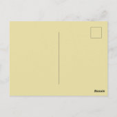 Roze bloemrijke victoriaanse vrouw Regency Briefkaart (Achterkant)