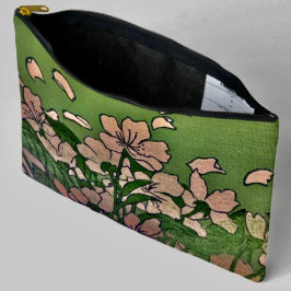 Roze Bloesem Cascade Print Cut Naaizak Etui