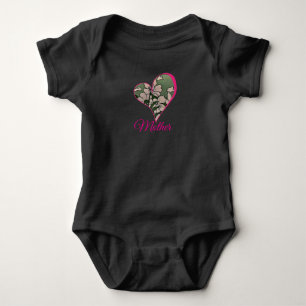 Roze Bloesem Groen Romper