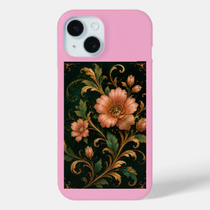 Roze Bloesem Hoesje Elegante Bloem Kunst