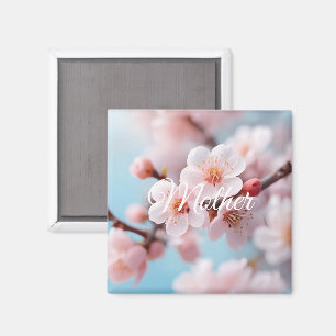 Roze Bloesem Magie Magneet