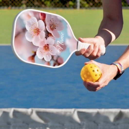 Roze Bloesem Magie Pickleball Paddle