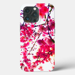 Roze bloesem van Cherry iPhone 13 Pro Hoesje
