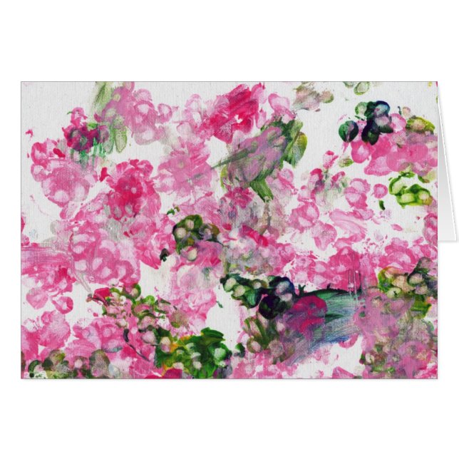 Roze bloesems (Voorkant Horizontaal)