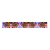 Roze bloesems grosgrain lint (Voorkant)