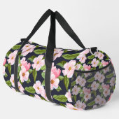 Roze Bloesems Grote Duffel Bag Plunjezak (Rechterhoek)