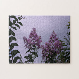 Roze bloesems legpuzzel