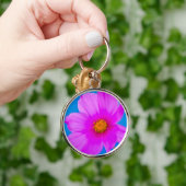 Roze bloesems Sleutelhanger (Hand)