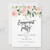 roze bloesse wedstrijd uitnodiging (Voorkant)