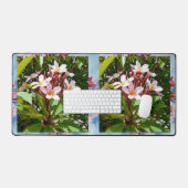 Roze Blooming Frangipanis, Bureaumat (Keyboard & Muis)