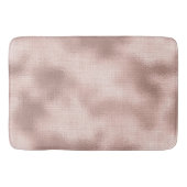 Roze Blos Roze Goud Bruidsfeest Badmat (Voorkant)