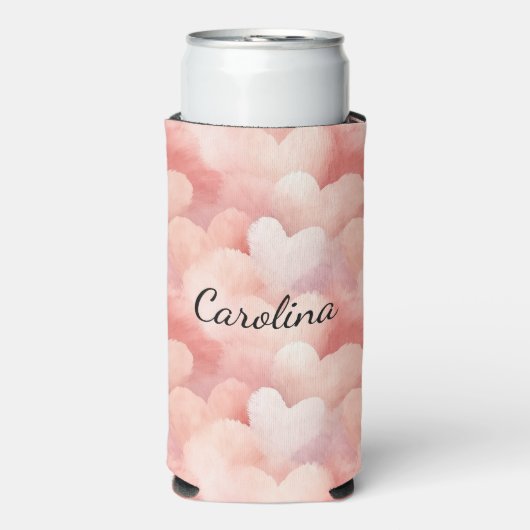 Roze Blos Witte Harten (Seltzer Voorkant)