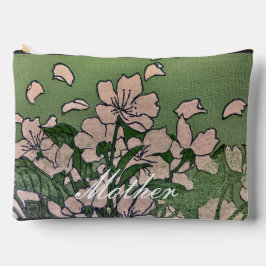 Roze BlossomGroen Print Cut Naaizak Etui