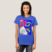 Roze blouse t-shirt (Voorkant volledig)