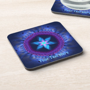 Roze - Blue Magen Bier Onderzetter