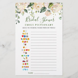 Roze Blush Flowers Greenery Vrijgezellenfeest Game