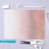 Roze Blush Glitter Moroccan Indian Princess Party Tissuepapier (Craft)