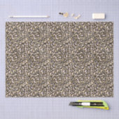 Roze Blush Gold Leopard Print Tissuepapier (Craft)