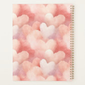  roze blush harten planner (Achterkant)