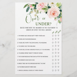 Roze Blush-over- of onderzeese Vrijgezellenfeest