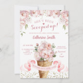 Roze Blush pioenroos vrijgezellenfeest Kaart (Voorkant)