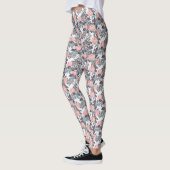 Roze Blush Roos Design Leggings (Links)