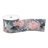 Roze Blush Roos Design Lint (Spoel)