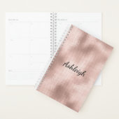 Roze Blush Roos Planner (Display)