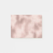 Roze Blush Roos Post-it® Notes (Voorkant)