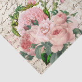  Roze Blush Rozen Oude Decoupage van de Brief Tissuepapier (Detail)