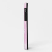 Roze blush sprankeling en harten Case-Mate iPhone case (Achterkant/links)