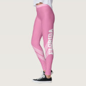 Roze Blush & White Modern Chic-Leggings Leggings (Links)