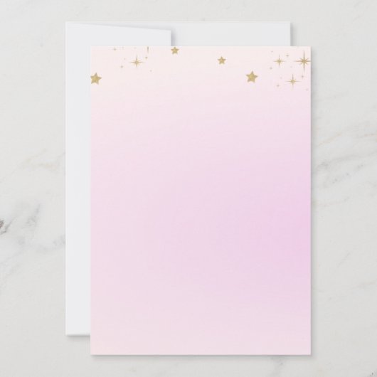 Roze Boba Tea Meisje Verjaardag Party Uitnodiging (Achterkant)