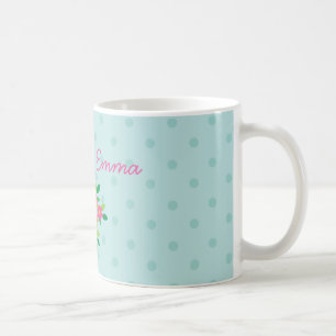 Roze bocht op een Tak Gepersonaliseerde Sleg Koffiemok