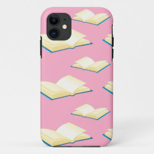 roze boeken iPhone 11 hoesje