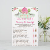 Roze Boerderij raad die zei dat het een schokkend  (Staand voorkant)