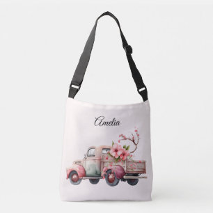 Roze Boerenwagen Crossbody Tas