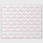 roze bogen cadeaupapier (Vlak)